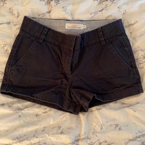 Size 2 J. Crew Women’s Chino Shorts in Navy